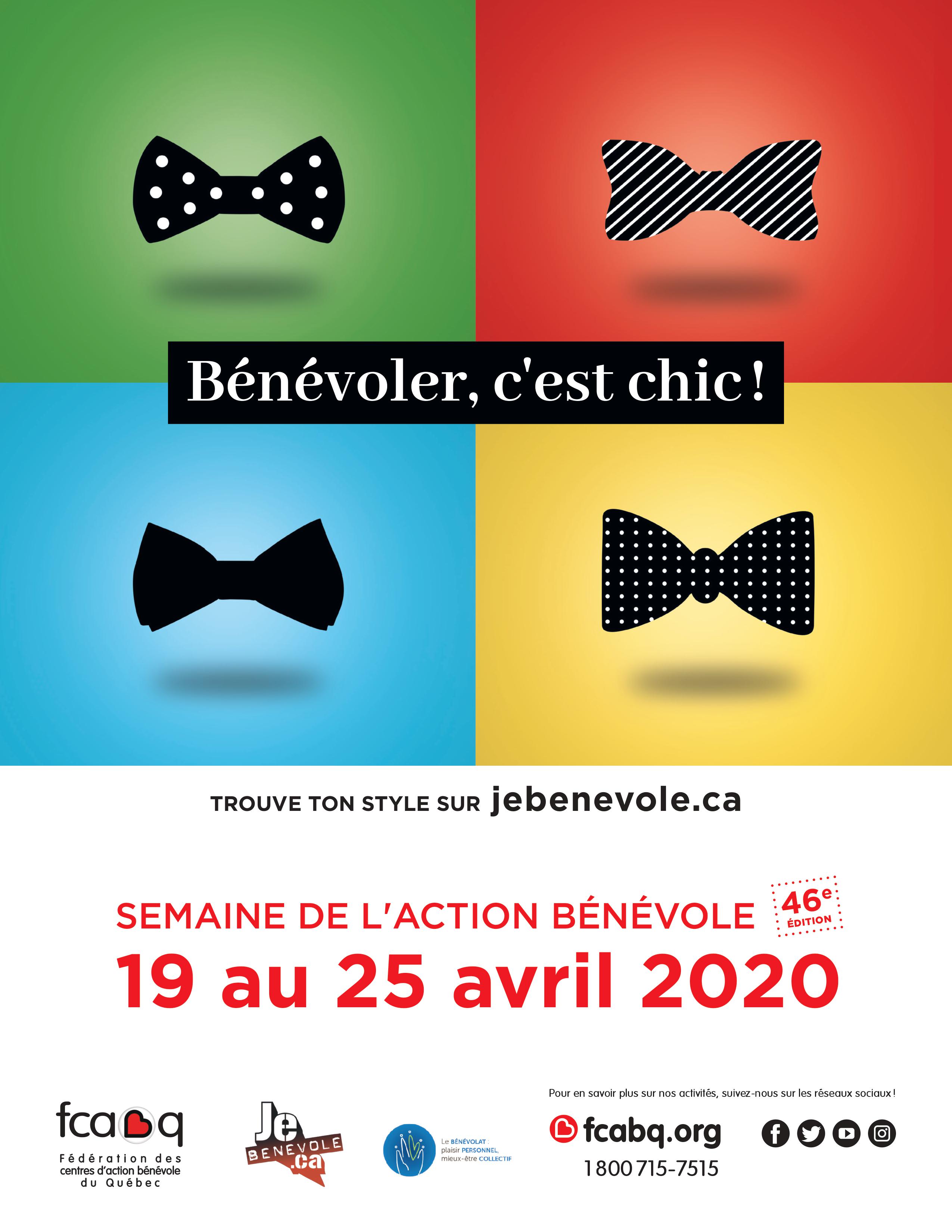 Semaine de l'action bénévole 2020