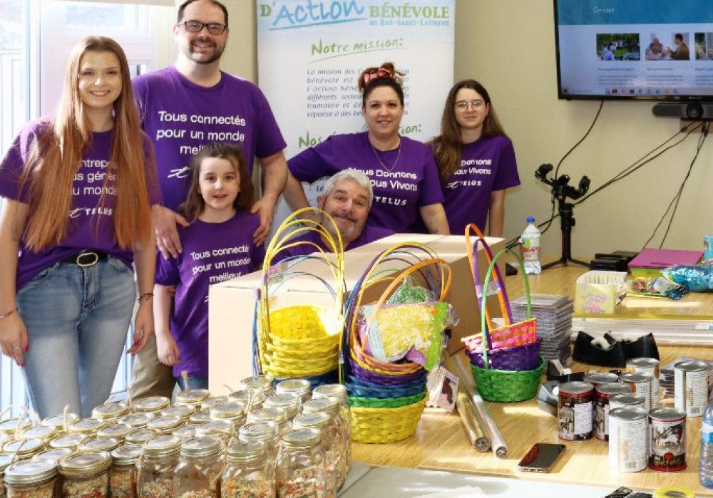 TELUS soutient g&eacute;n&eacute;reusement la Semaine de l&rsquo;action b&eacute;n&eacute;vole!